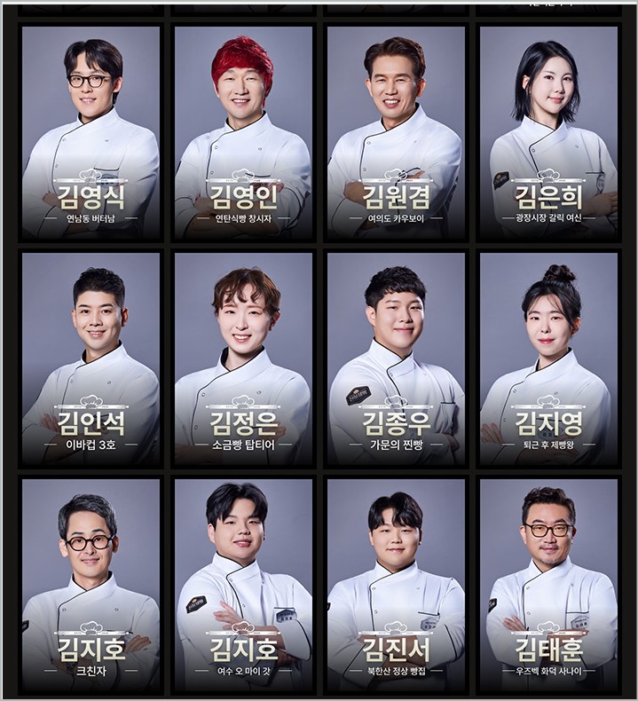 천하제빵 라인업 참가자 빵집정보