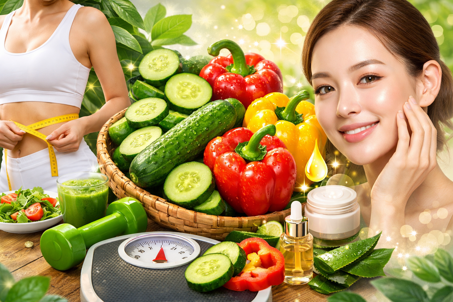 오이와 파프리카