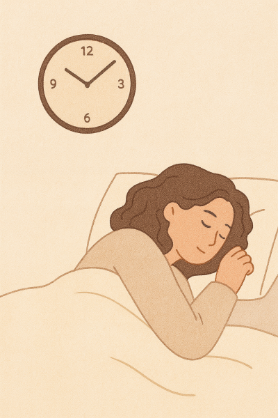 충분한 숙면하기