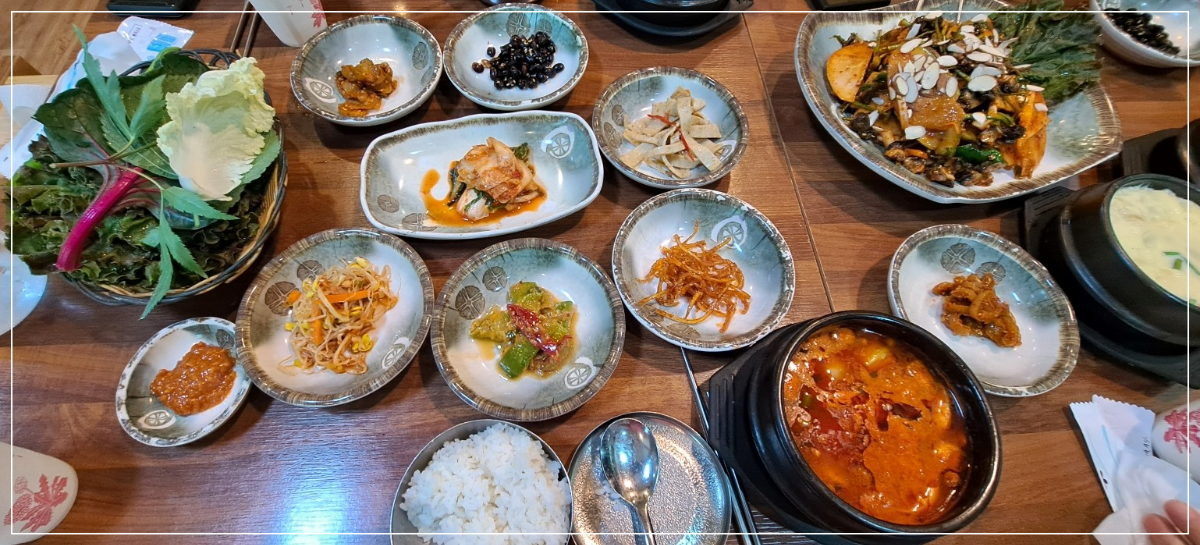 우렁쌈밥