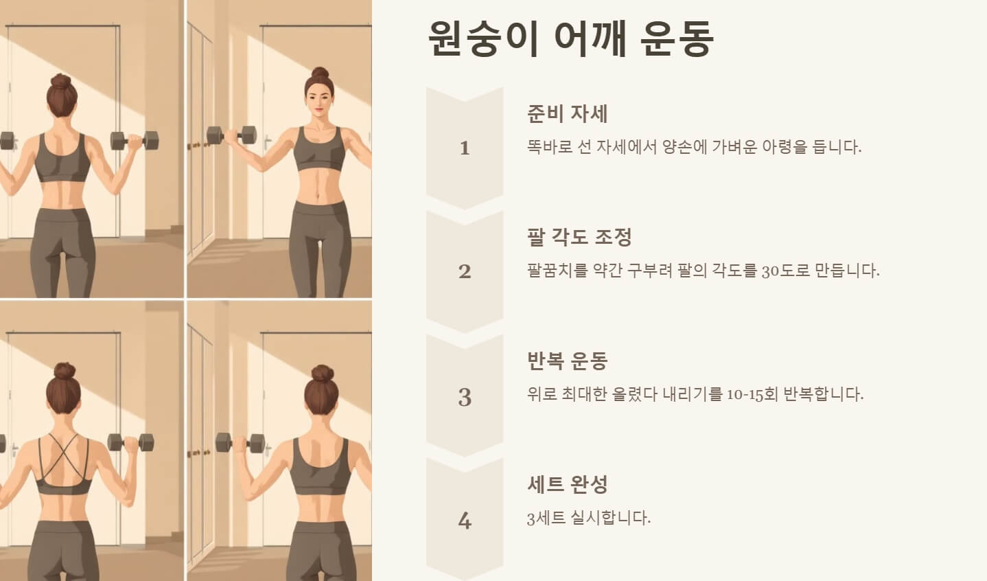 어깨 통증 8초만에 잡는법