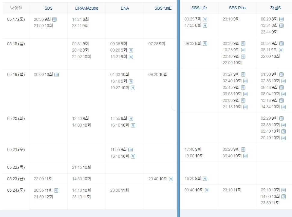 귀궁편성표