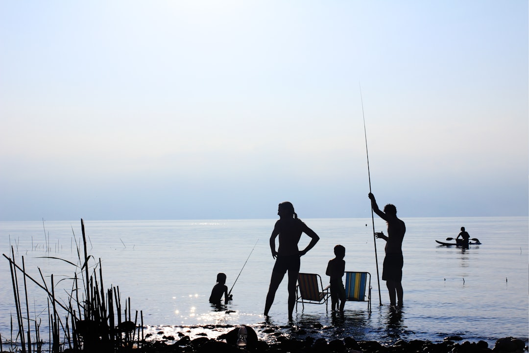 Fishing.