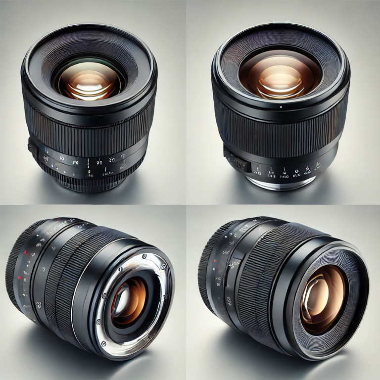 카메라 렌즈 4개의 외관