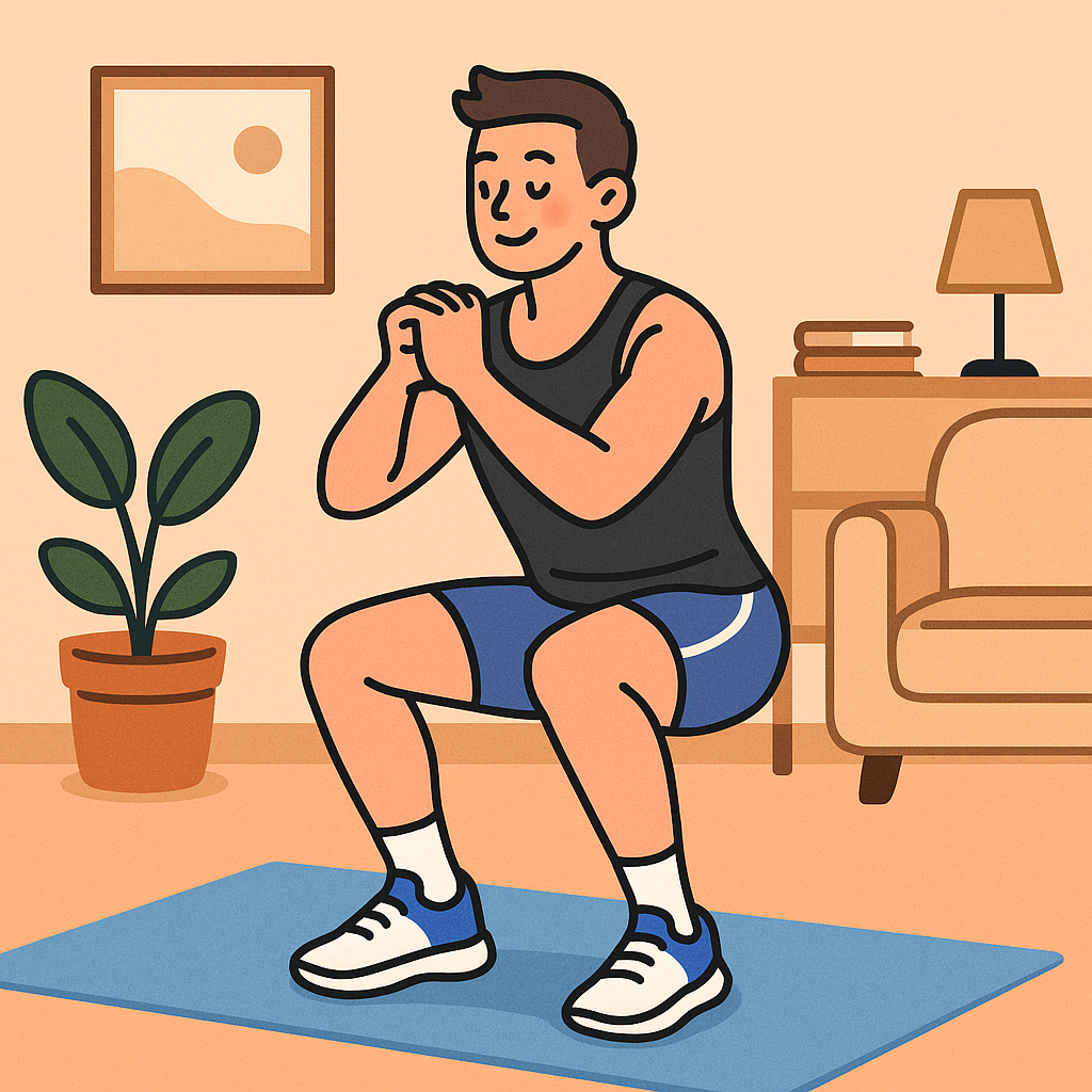 홈짐없이 고강도 홈트