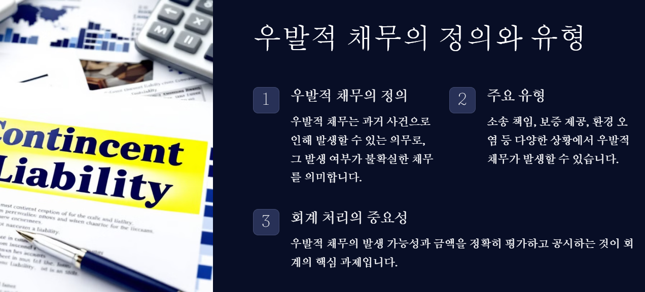 우발적 채무의 정의와 유형