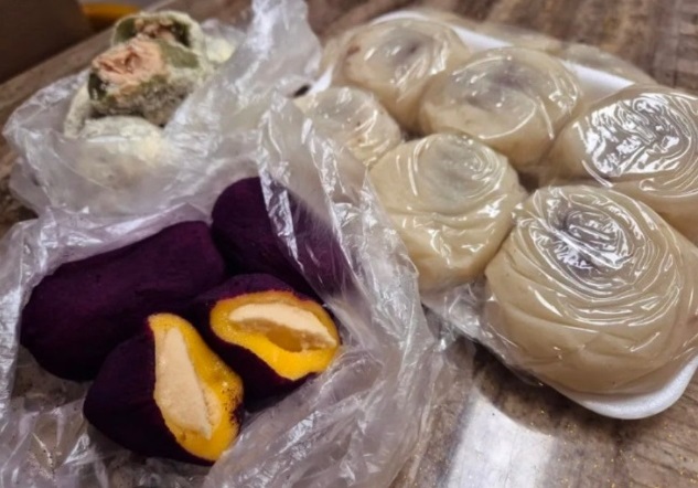 고구마떡-두텁떡