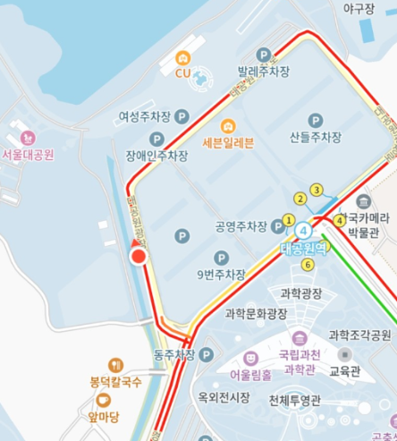 바다 주차장