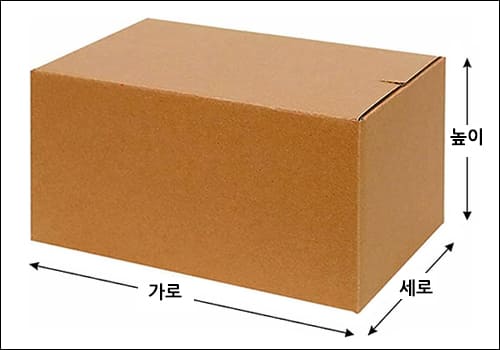 박스 사이즈 계산법