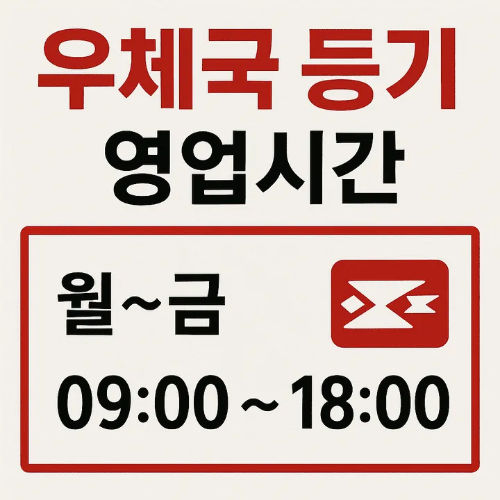 우체국등기영업시간-썸네일이미지