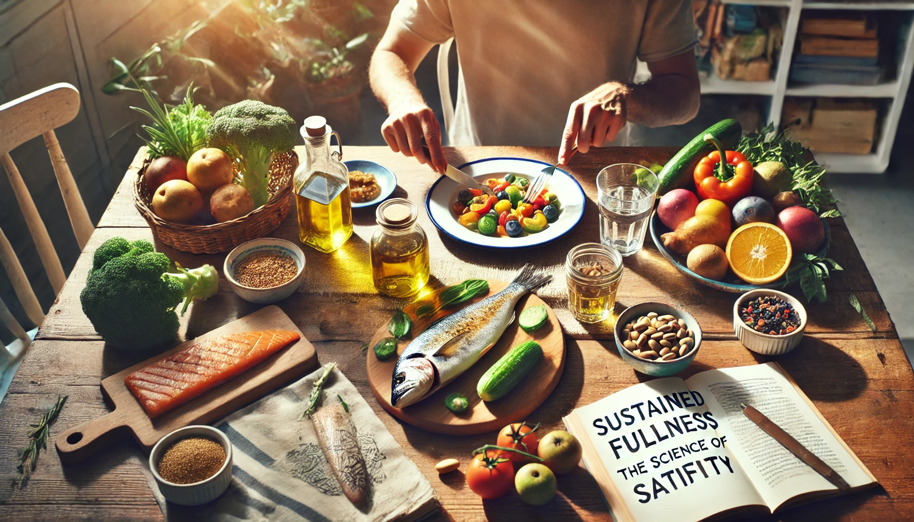 지중해 식단과 포만감 과학 관련 사진