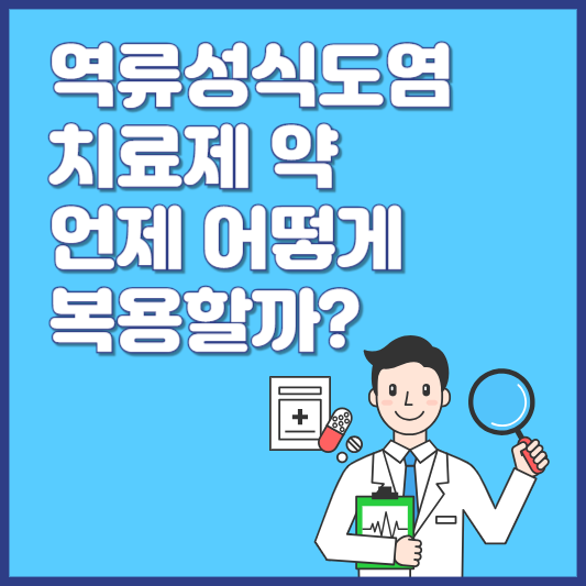 역류성식도염 약, 종류와 효과
