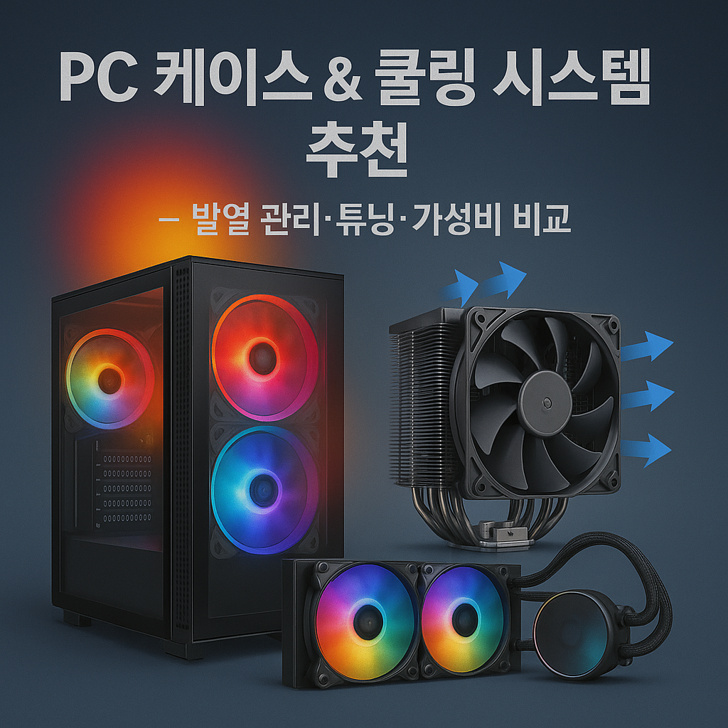 PC 케이스 &amp; 쿨링 시스템 추천