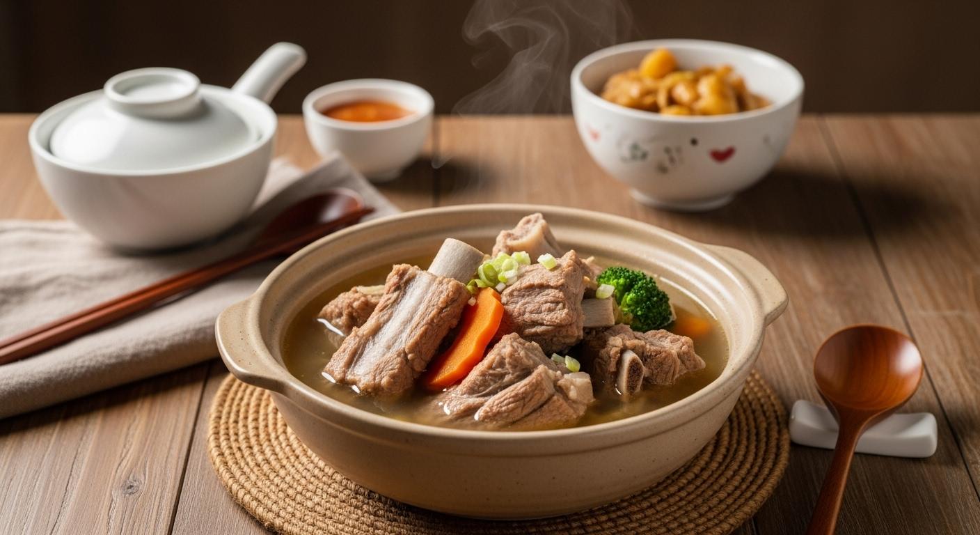 초복도 문제 없는 돼지등뼈로 만든 돼지갈비탕