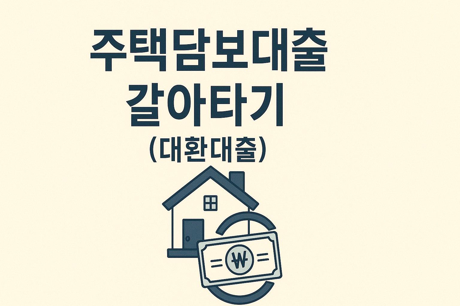 [2025년 최신] 주택담보대출 갈아타기 (대환대출)