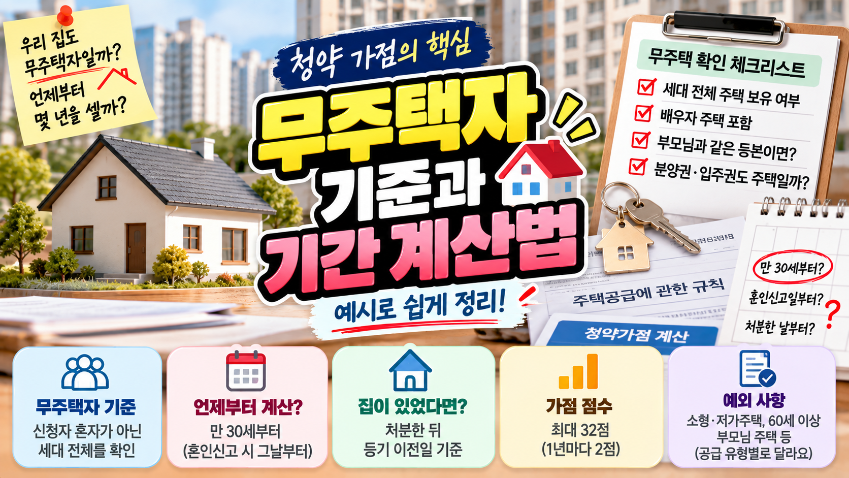 무주택자 기준
