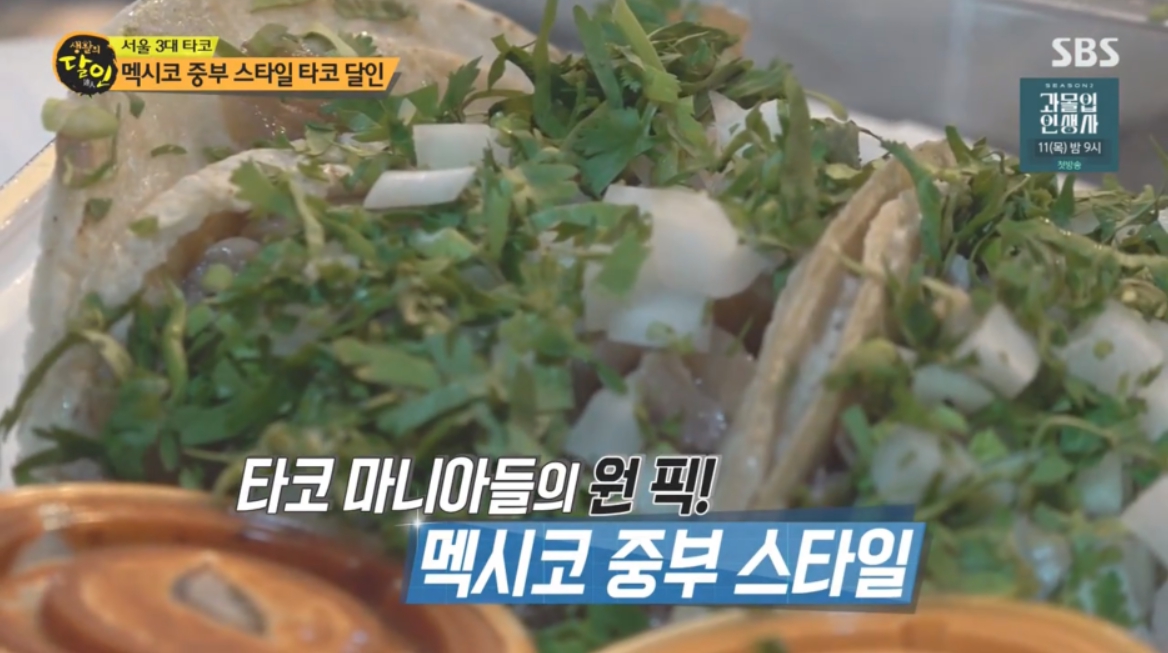 생활의 달인 타코