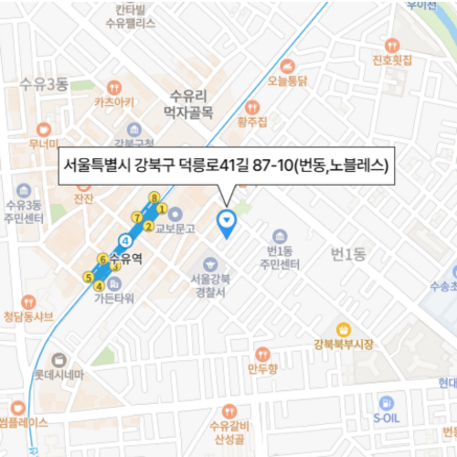 서울특별시 강북구 덕릉로41길 87-10 (번동, 노블레스)