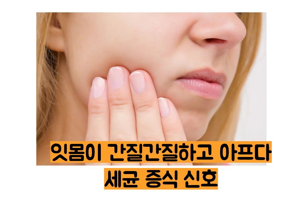 잇몸이 붓고 아플때