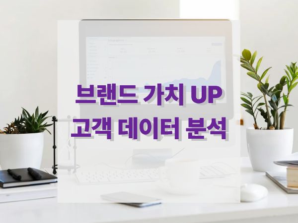 브랜드 가치를 높이는 고객 데이터 분석 전략: 세그먼트부터 예측 모델까지