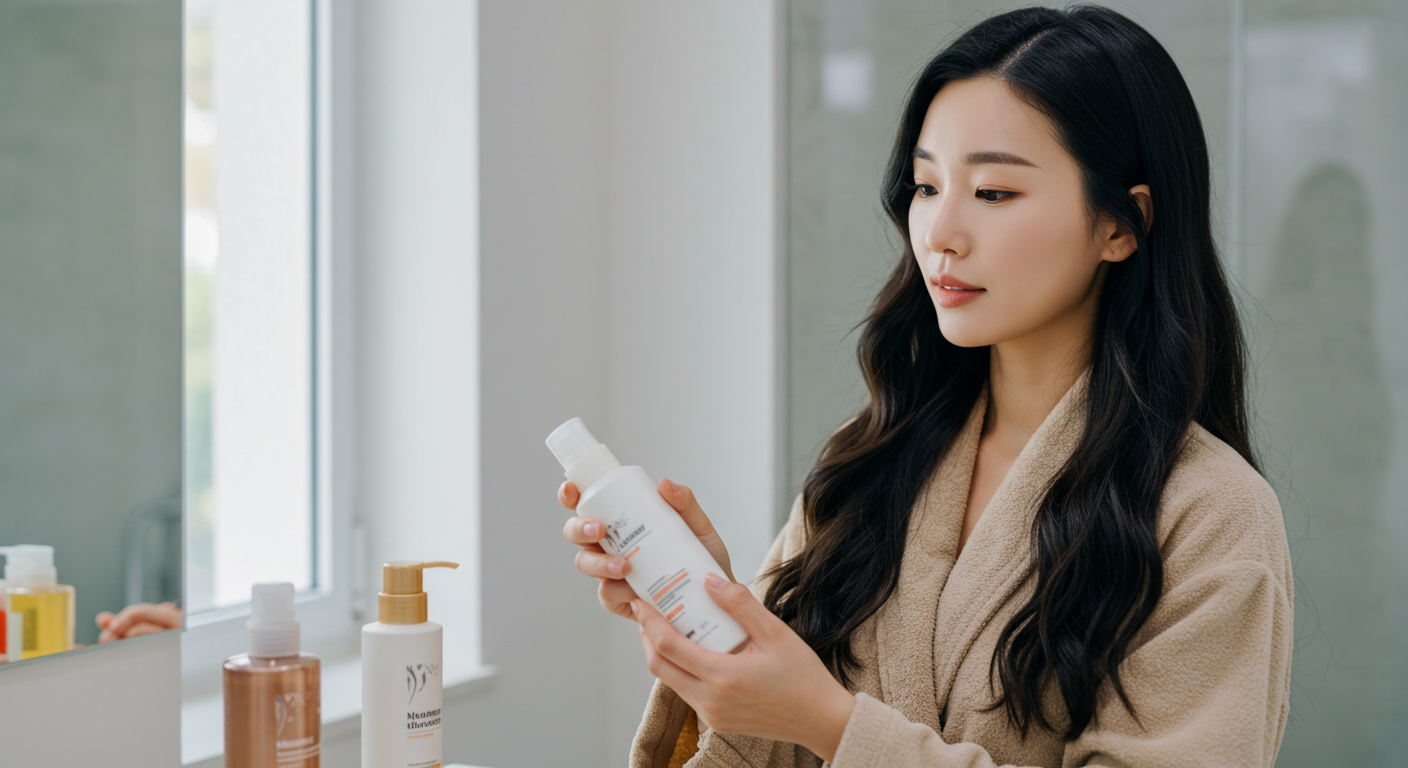 탈모샴푸 사용법