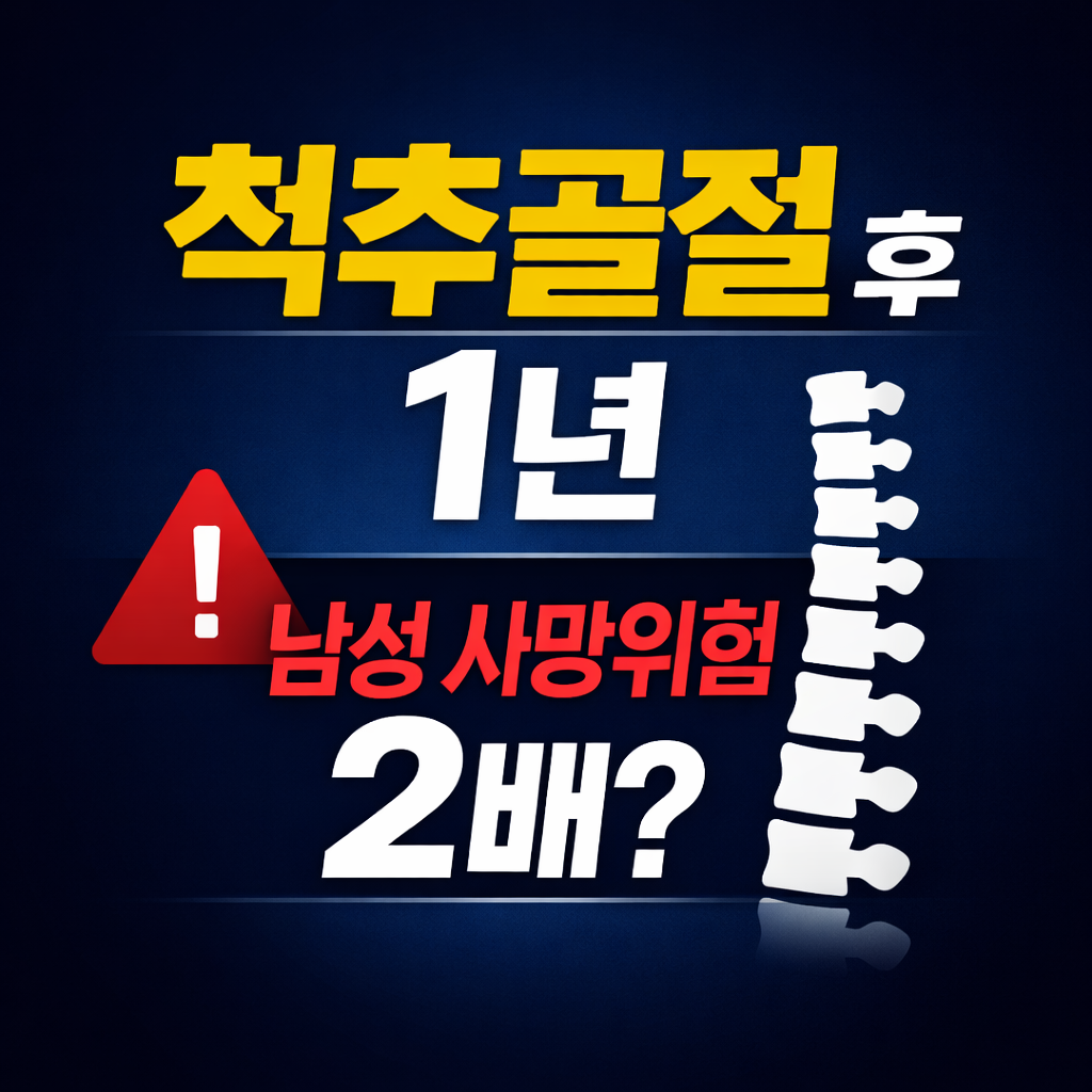 겨울 빙판길 주의보: 척추골절