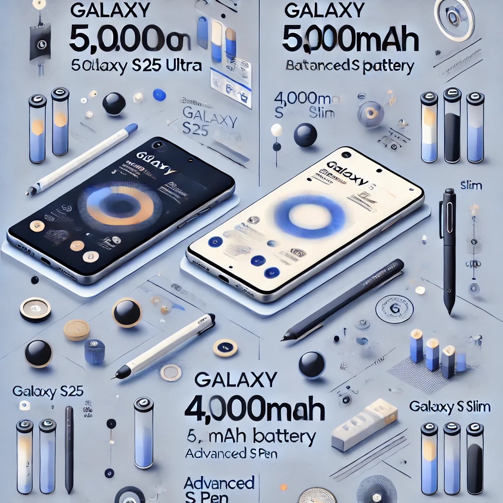 갤럭시 S25 울트라 vs 갤럭시 S25 슬림