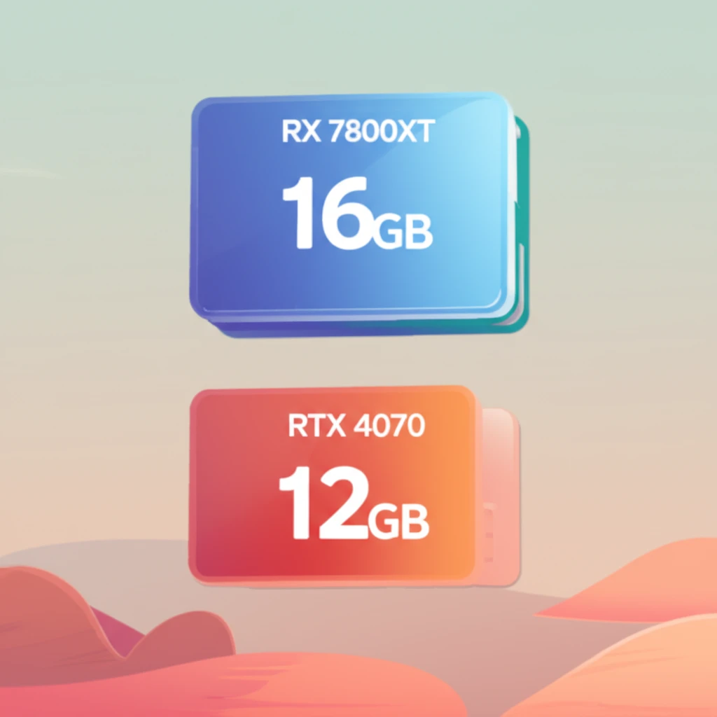 예산 게이머 필독! RX 7800XT..