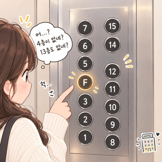 호텔 객실 번호에는 왜 4층이나 13층이 없을까? 숫자에 숨은 문화와 미신