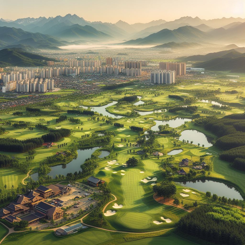 남양주 CC 골프장 전경