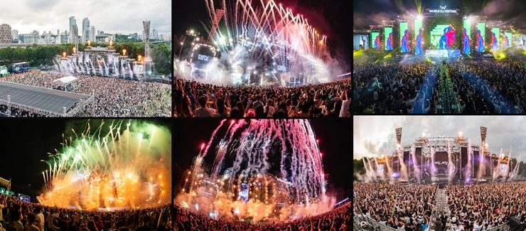 월드 디제이 페스티벌 서울 현장 사진