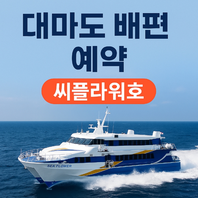 대마도 배편 예약