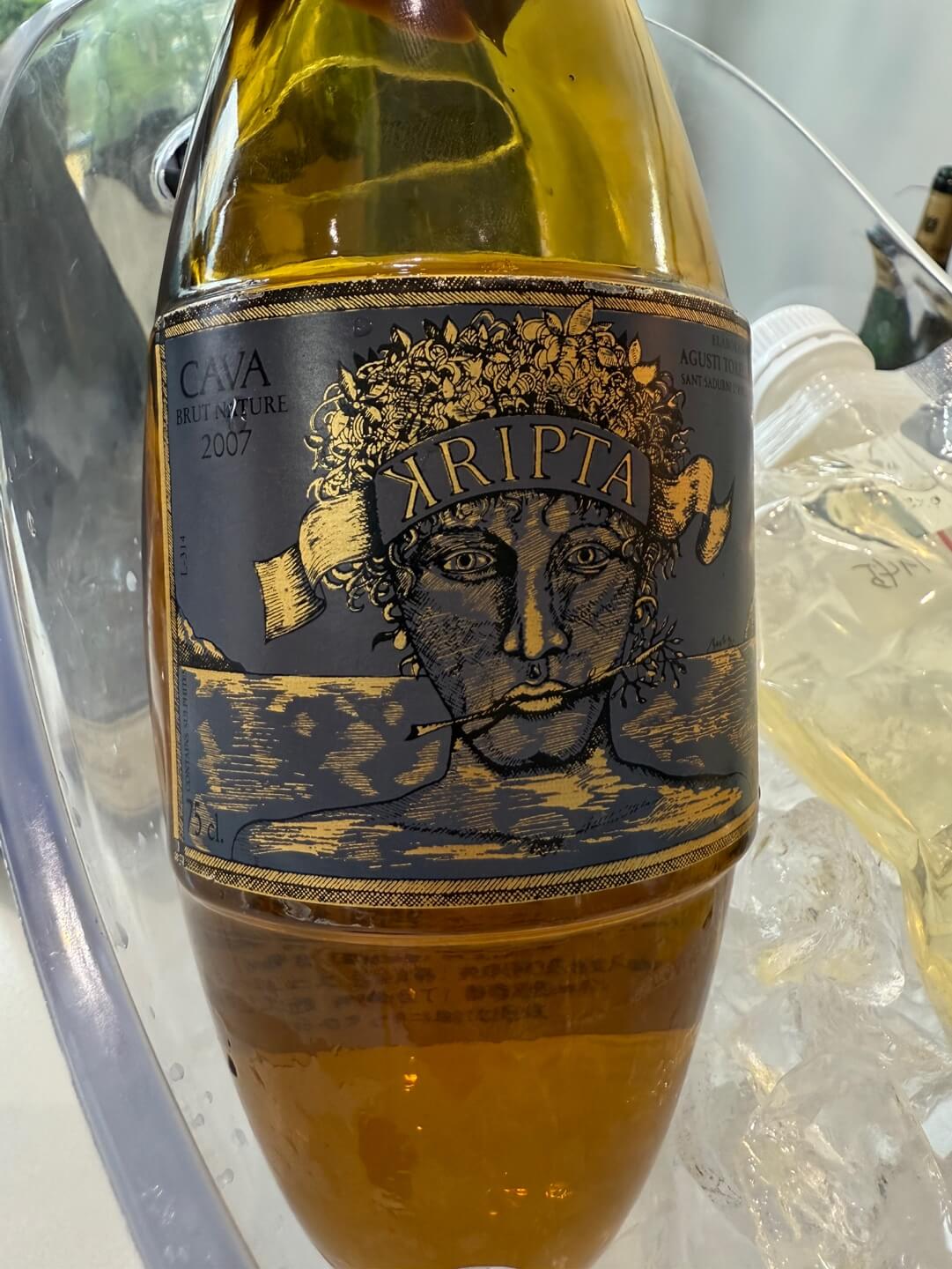 ํฌ๋ฆฝํ ๊ทธ๋ ๋ ์ธ๋ฅด๋ฐ ๊น๋ฐ ๋ธ๋คผ ๋๋ฐ๋ฅด 2007๏ฝKripta Gran Reserva Cava Brut Nature 2007, Agustí Torelló Mata, Spain