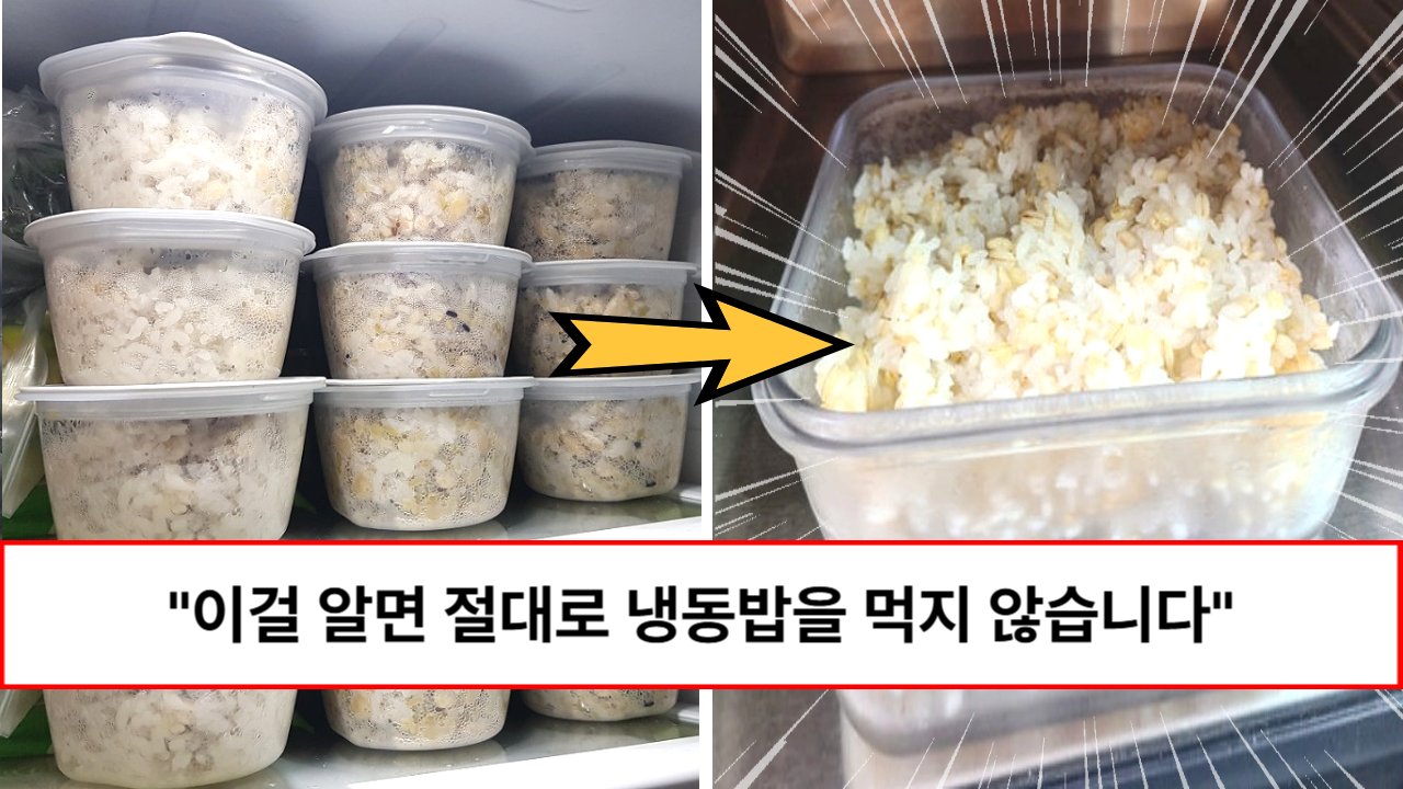 “대신 이렇게 드세요” 넣으면 폭발할수도 있는 냉동밥 제대로 먹는 방법