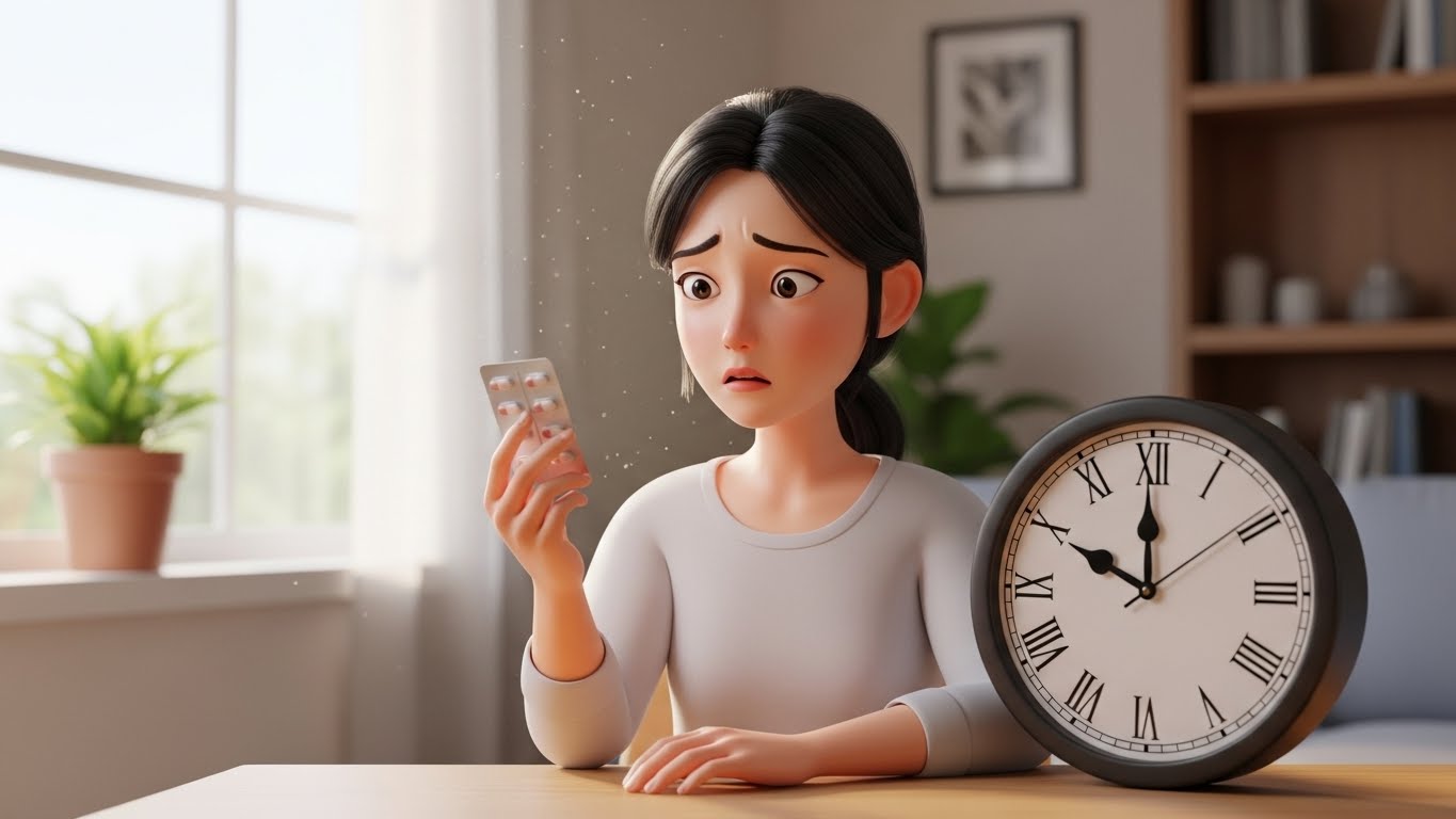 휴약기 계산 실수, 새 팩 시작이 늦어졌다면?