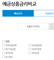 예금금리 가장 높은곳
