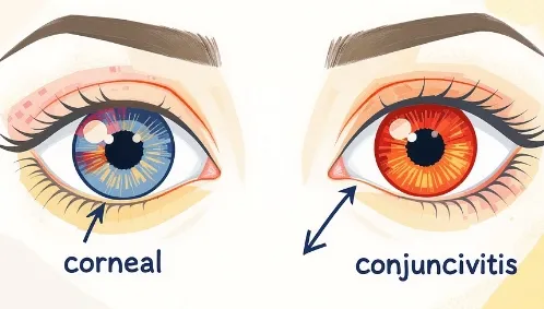 결막염과 헷갈리기 쉬운 안질환 - 각막염 이미지