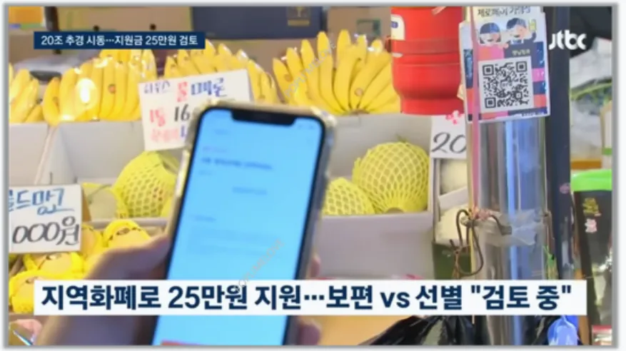 보편 지급 vs 선별 지급