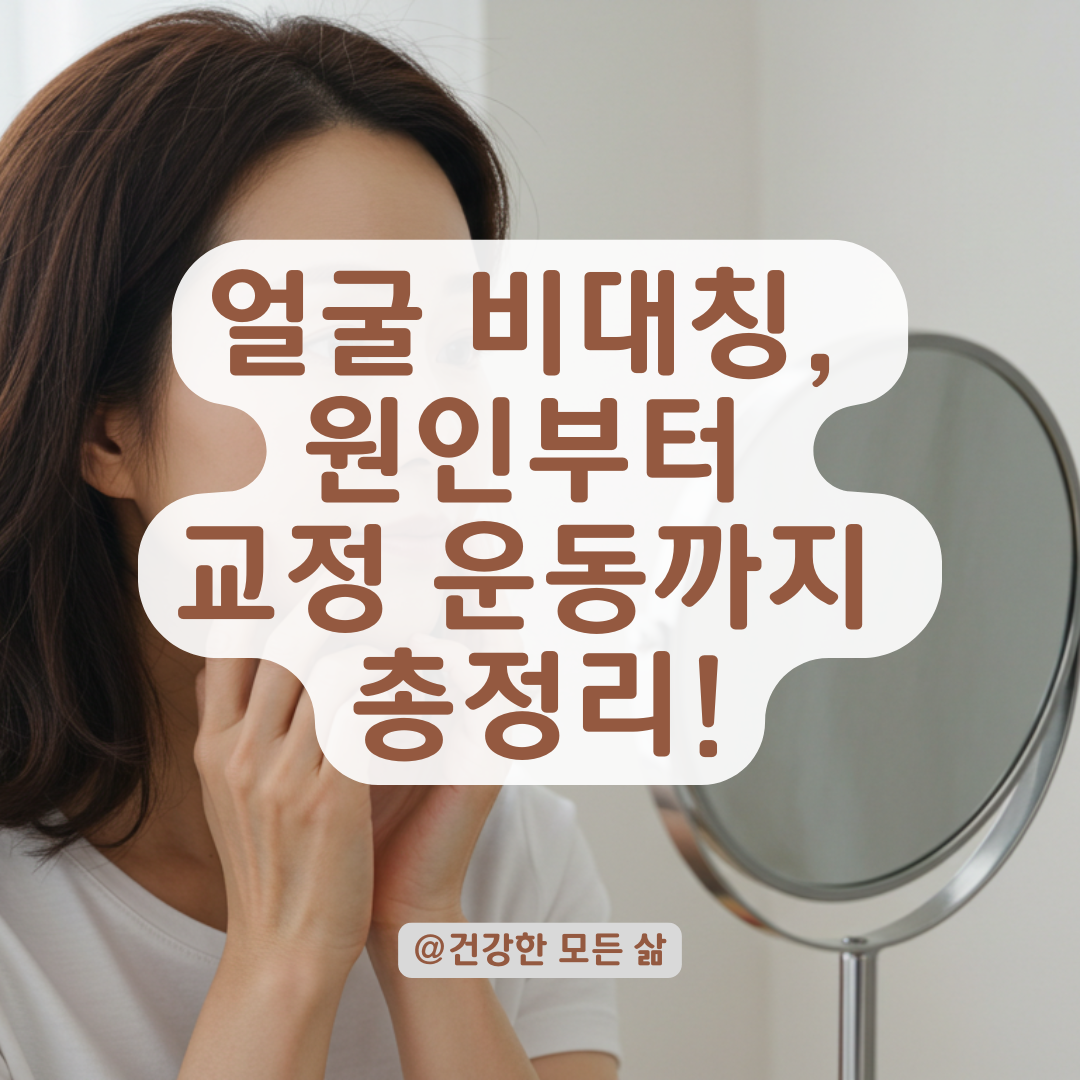 전문가가 말하는 얼굴 비대칭의 진짜 원인과 해결 팁