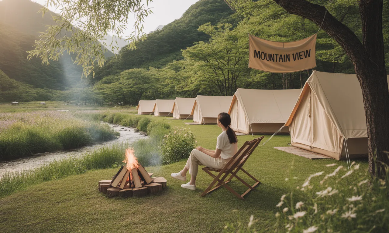 여름에 떠나기 좋은 계곡 캠핑장