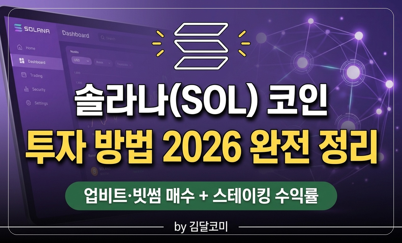 솔라나 코인 투자 썸네일