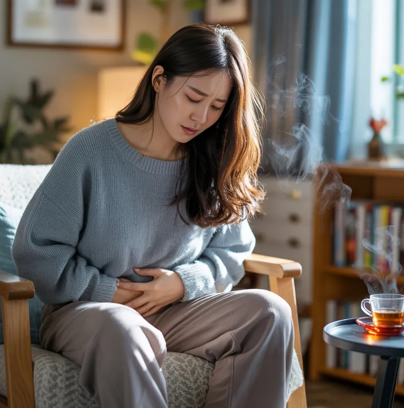 생리통 심할때 이미지