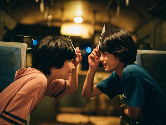&#39;괴물&#39;의 배우 쿠로카와 소야와 히이라기 히나타 [사진=NEW]