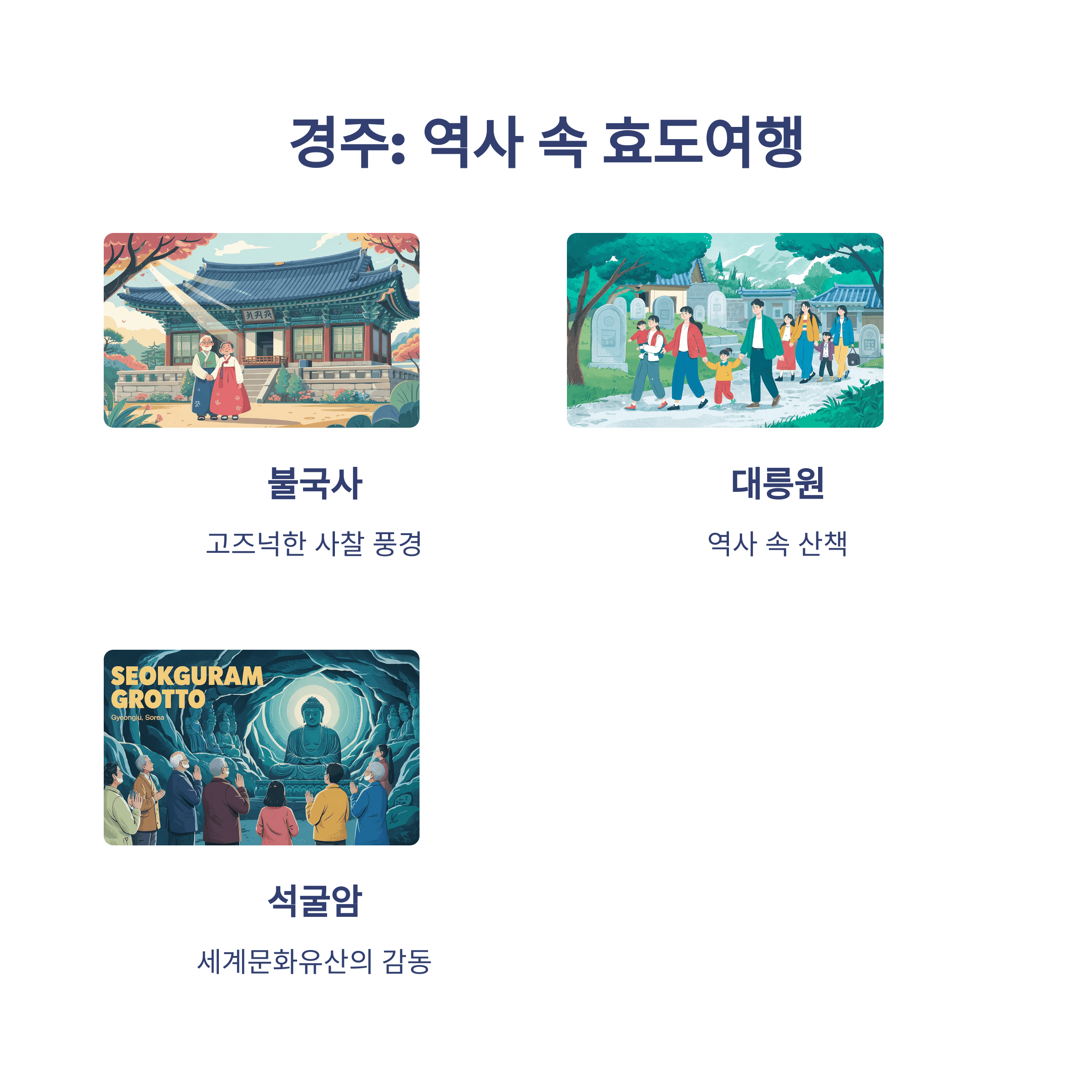 5월 연휴 중장년층 효도 여행지 