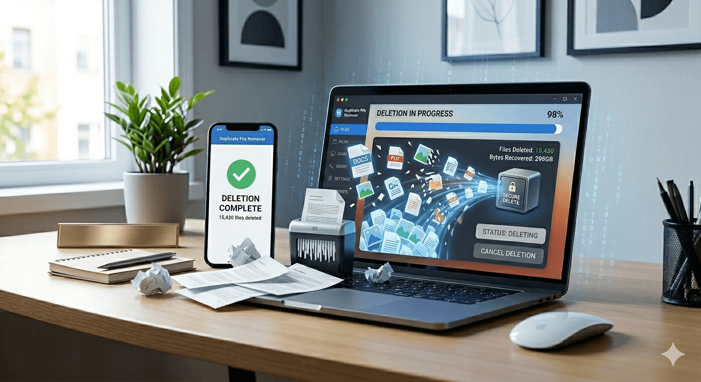 중복 파일을 정확하게 찾아 삭제하는 방법: 저장공간을 되찾는 실전 전략