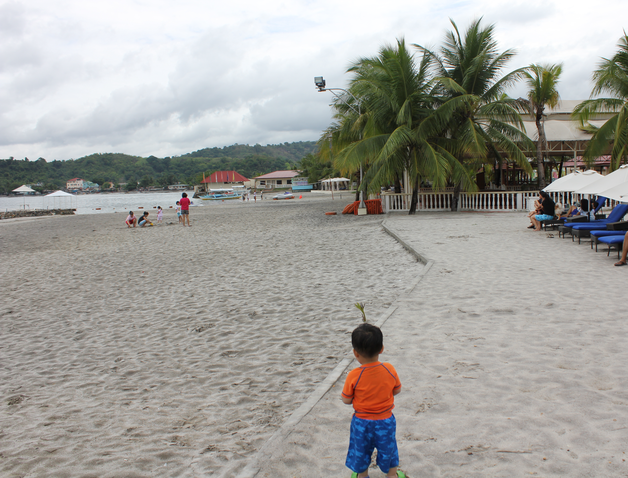 화이트샌드리조트 해변