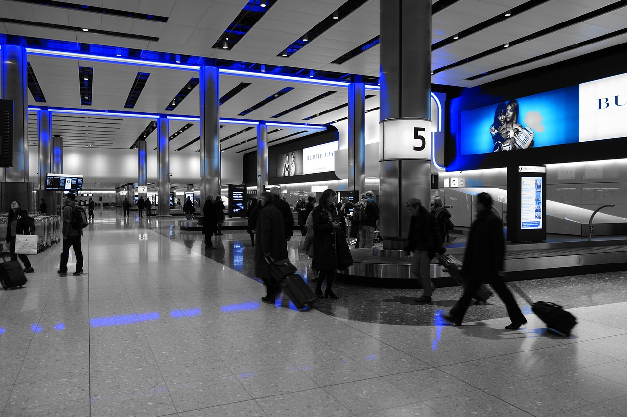 공항 내부 관련 사진
