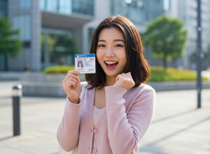 한능검 응시표와 신분증 준비 모습