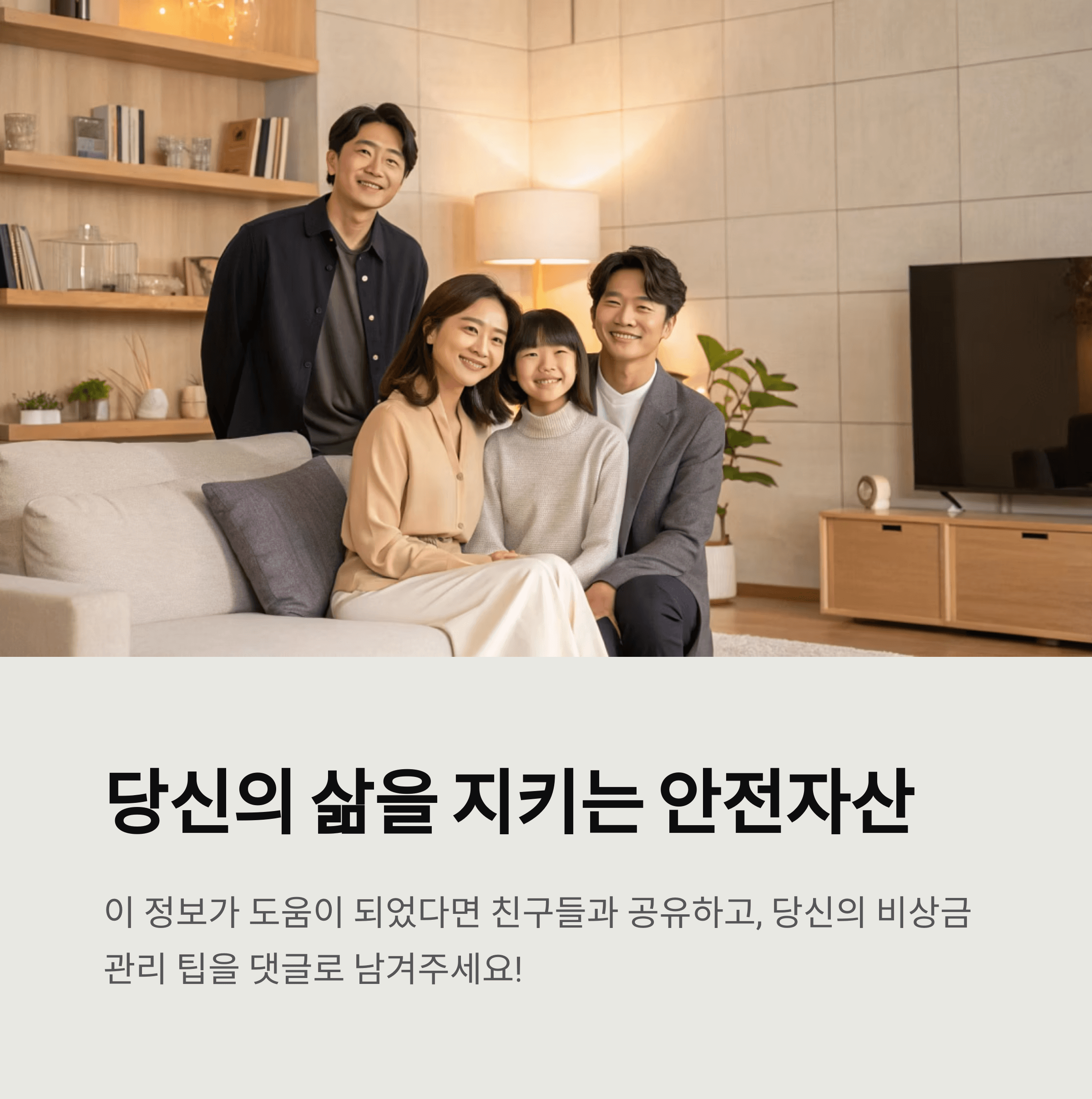 당신의 삶을 지키는 안전자산 이미지 제공