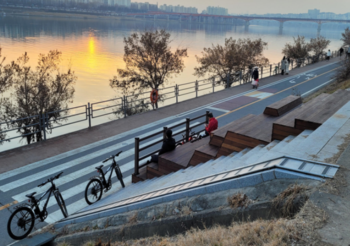 한강 자전거 라이딩 코스